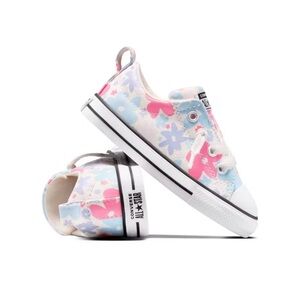 Converse Girl Toddler Street Ox Low Top Sneakers 10T Pink